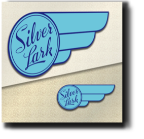 Silver Lark Travel Trailer Decal